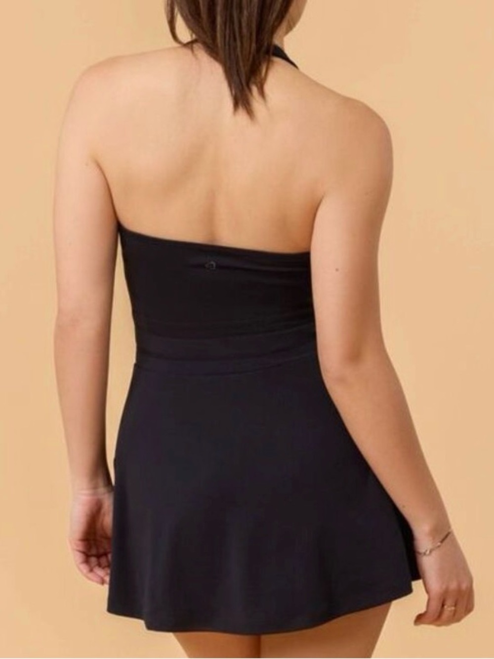 NWT M Blogilates Game Set Match Dress - Skort Built in Shorts - Athletic - Black - Picture 2 of 14